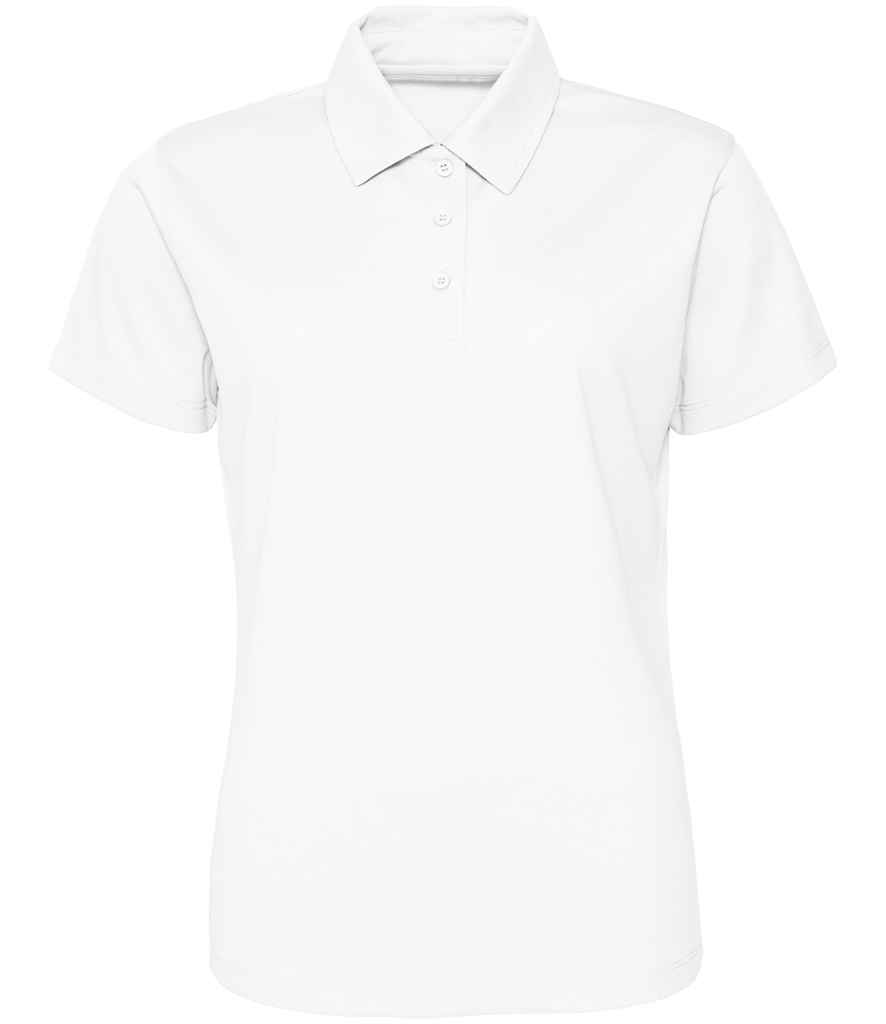 [JC045 ACW XS] AWDis Ladies Cool Polo Shirt (Arctic White, XS)