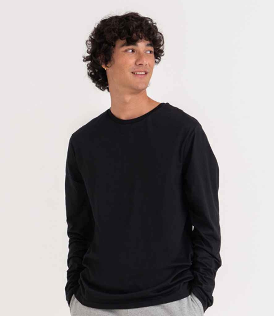 [EA021 ACW XS] Ecologie Erawan Organic Long Sleeve T-Shirt (Arctic White, XS)