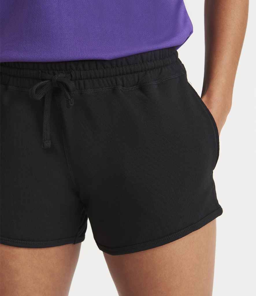 [JC074 JBK XS] AWDis Ladies Cool Jog Shorts (XS)