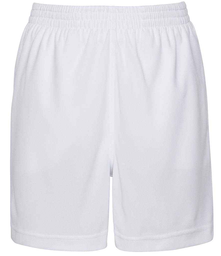 [JC080B ACW 3-4] AWDis Kids Cool Shorts (Arctic White, 3-4)