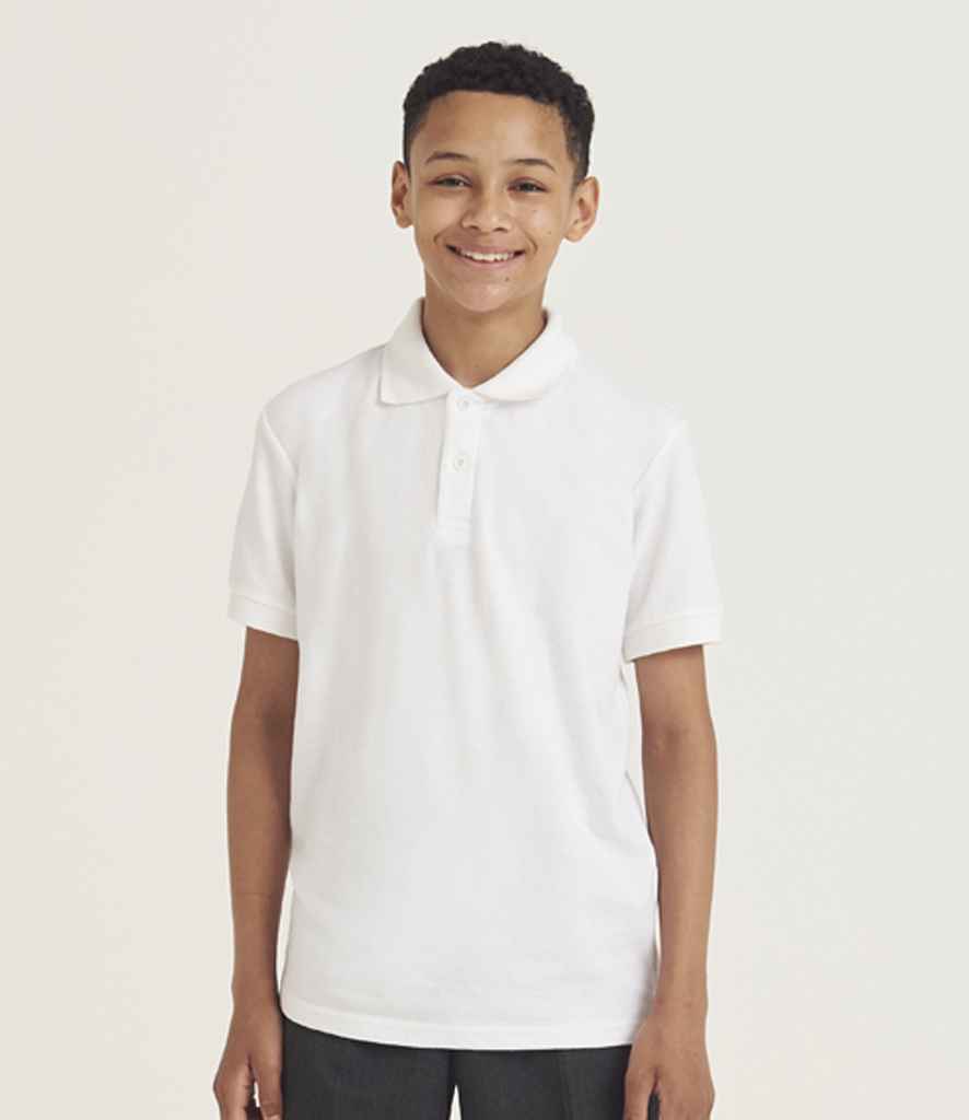 [AC004B SKY 3-4] AWDis Academy Kids Piqué Polo Shirt (Sky Blue, 3-4)
