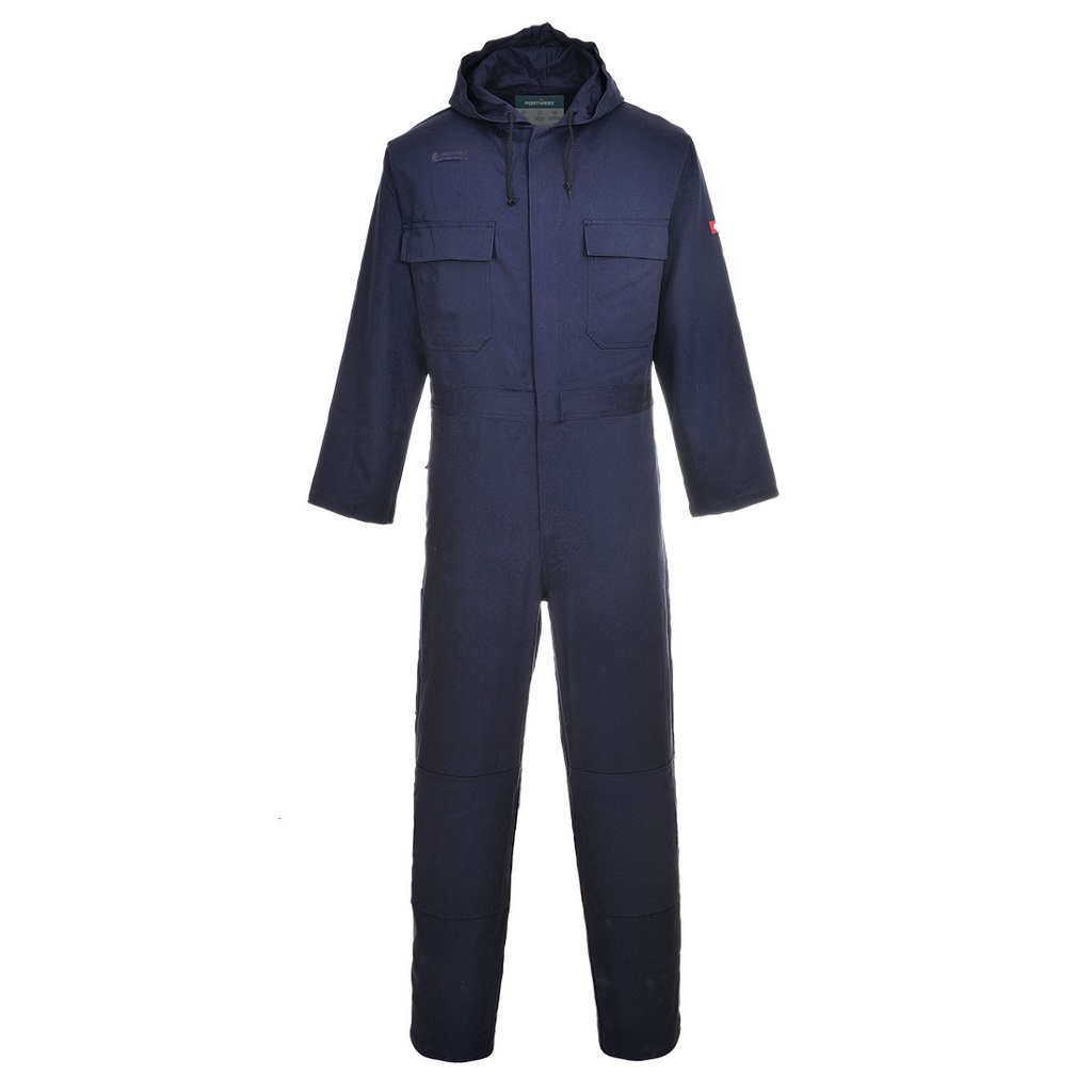 [BIZ6NVRS] Bizweld Work FR Hooded Coverall (S)