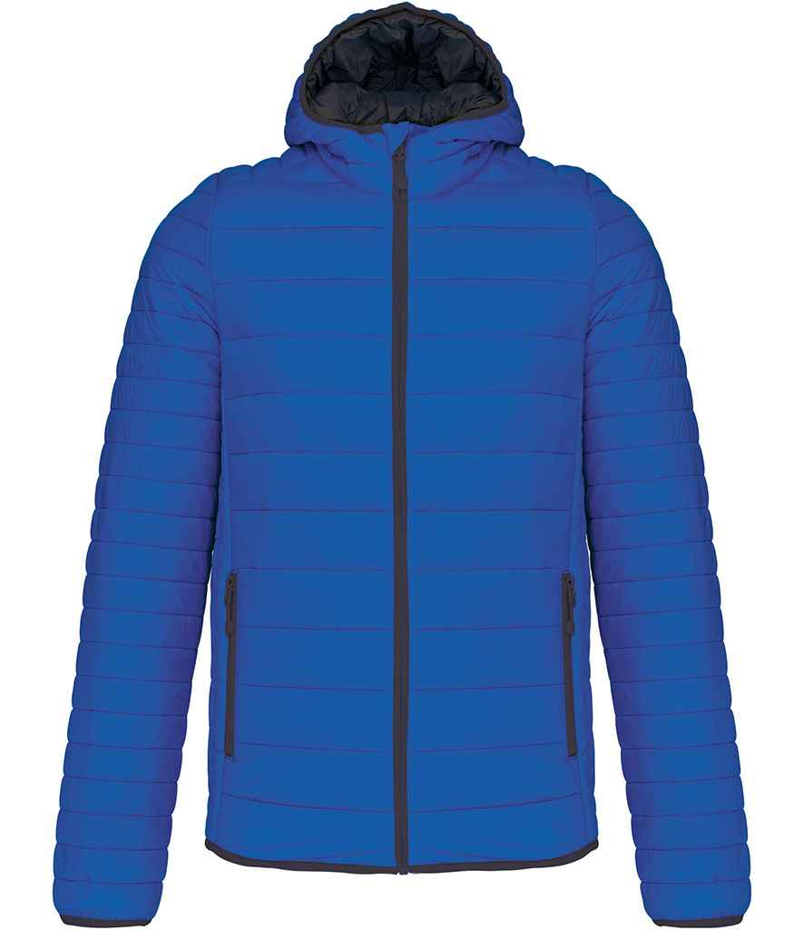 [KB6110 LRY S] Kariban Lightweight Hooded Padded Jacket (Light Royal Blue, S)