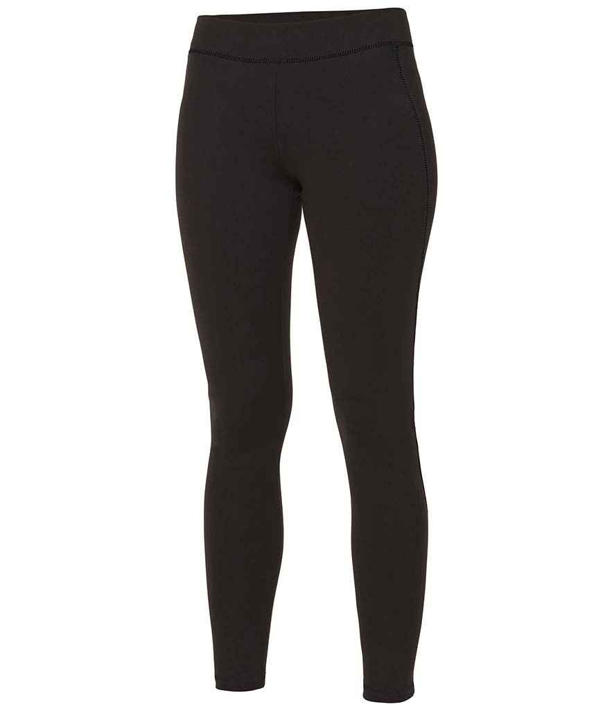 [JC087B JBK 3-4] AWDis Girls Cool Athletic Pants (Jet Black, 3-4)