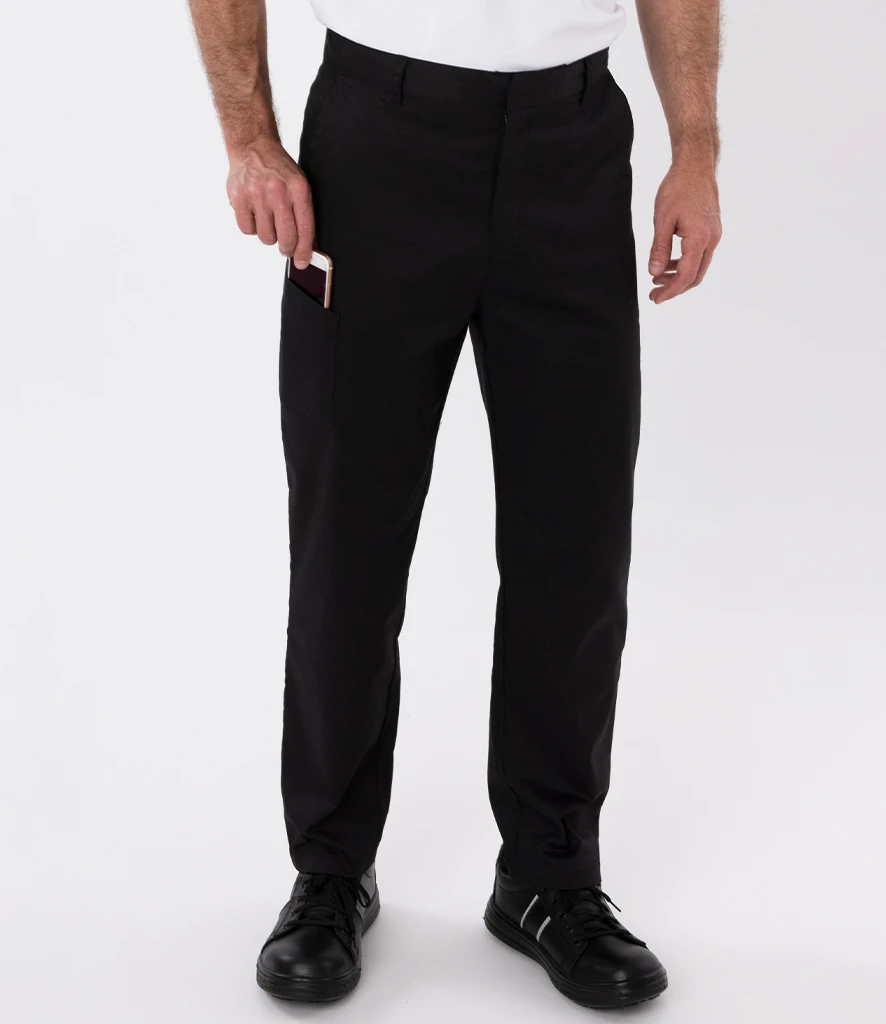 [AF021 BLK 26/R] ADC Slim Fit Stretch Trousers (26/R)