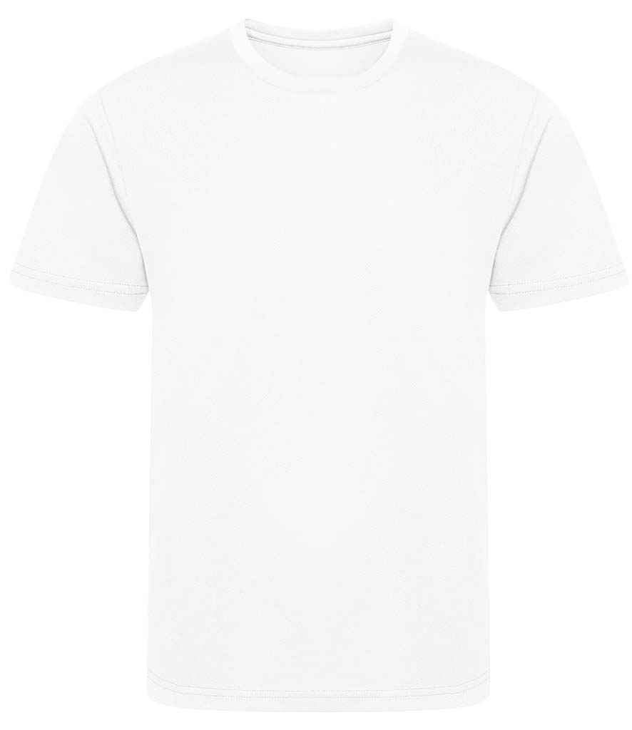 [JC201B ACW 3-4] AWDis Kids Cool Recycled T-Shirt (Arctic White, 3-4)