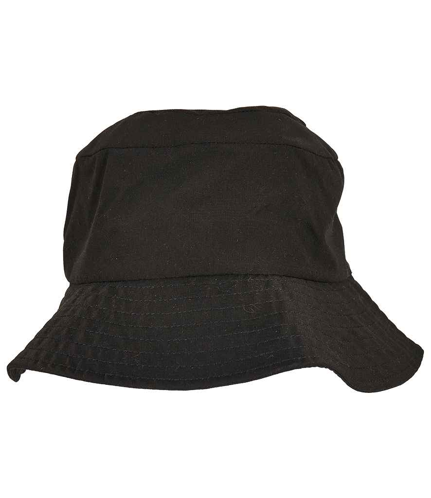 [F5003EA BLK ONE] Flexfit Elastic Adjuster Bucket Hat (Black)