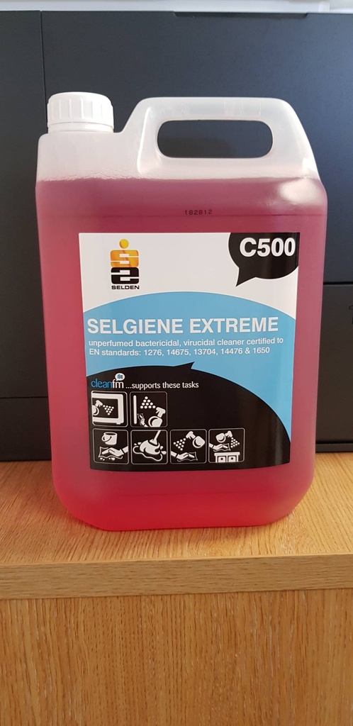 [C-JC5005SE] Selgiene Extreme Cleaner Sanitiser (kills Norovirus) 5 litres
