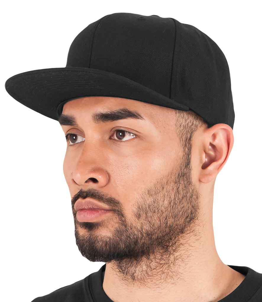 [F6089M DGY ONE] Flexfit Classic Snapback Cap (Dark Grey)