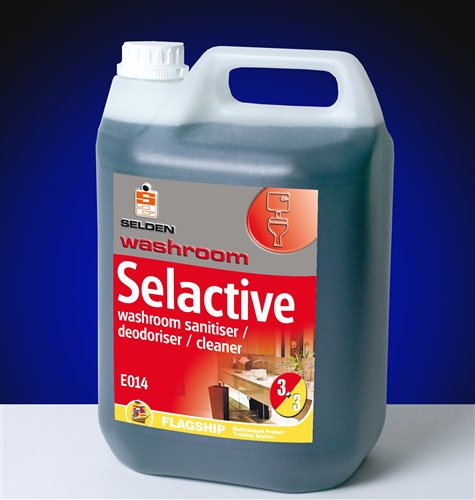 Selactive Washroom Sanitiser/Deodoriser/Cleaner 5 litres
