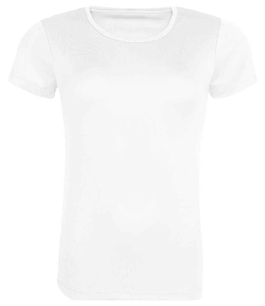 [JC205 ACW XS] AWDis Ladies Cool Recycled T-Shirt (Arctic White, XS)