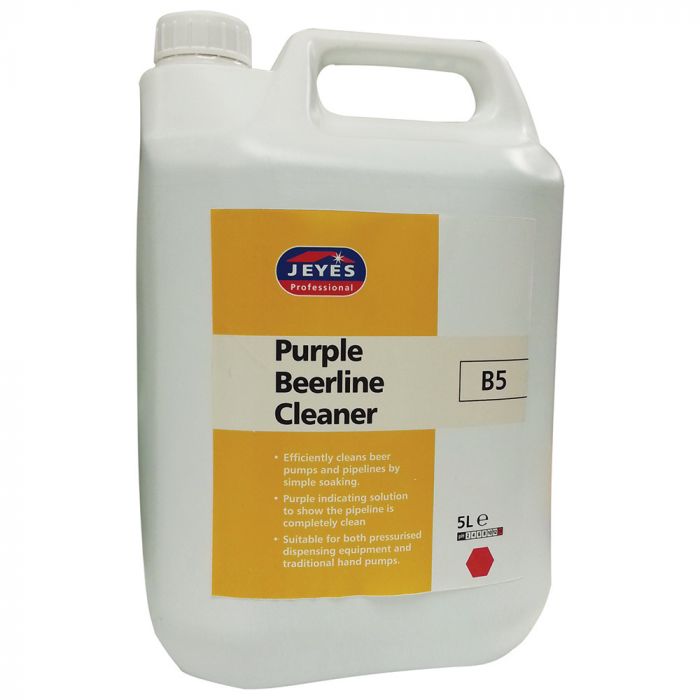 [C-CYB055SE] Jeyes Purple Beerline Cleaner [5 litres]