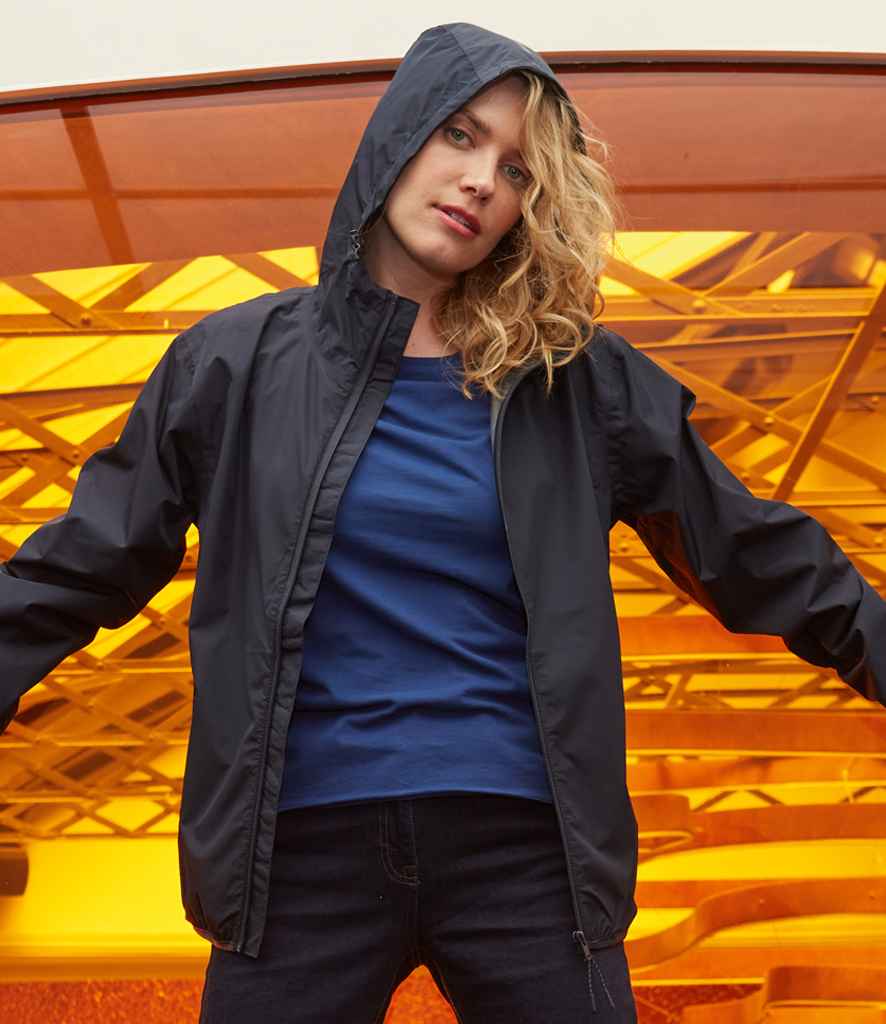 [03781 NGT XS] NEOBLU Unisex Andrea Waterproof Windbreaker Jacket (Night Blue, XS)