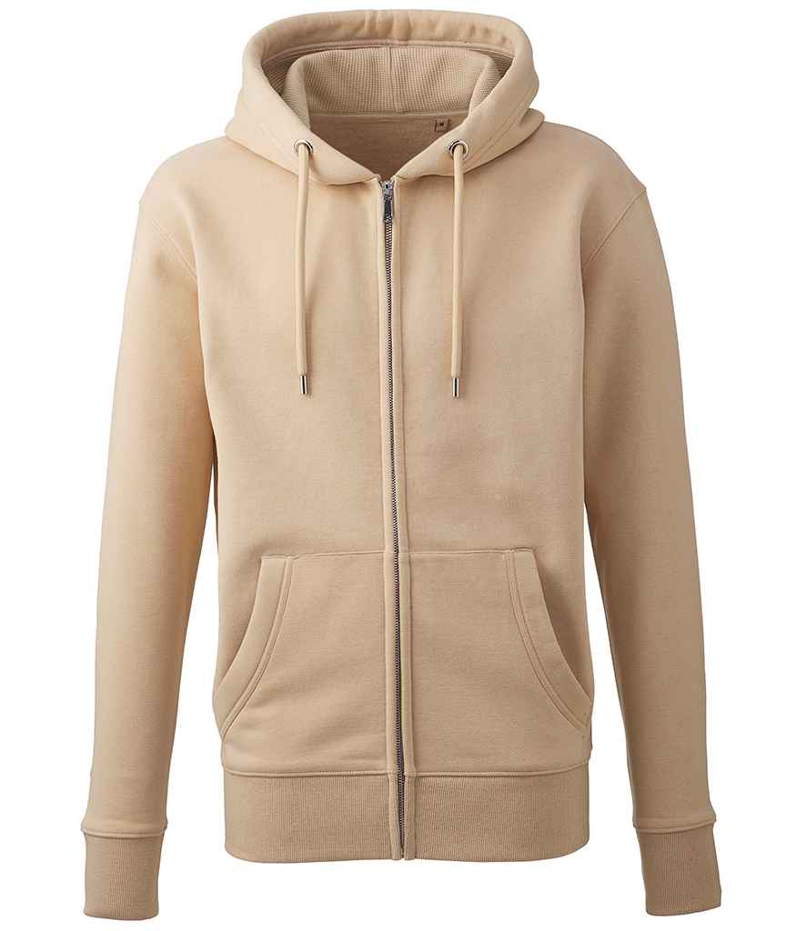 [AM02 DSN S] Anthem Organic Full Zip Hoodie (Desert Sand, S)