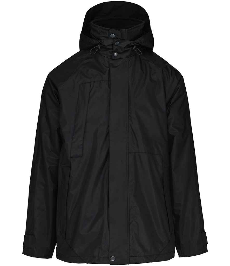 [KB657 BLK XS] Kariban 3-in-1 Jacket (Black, XS)