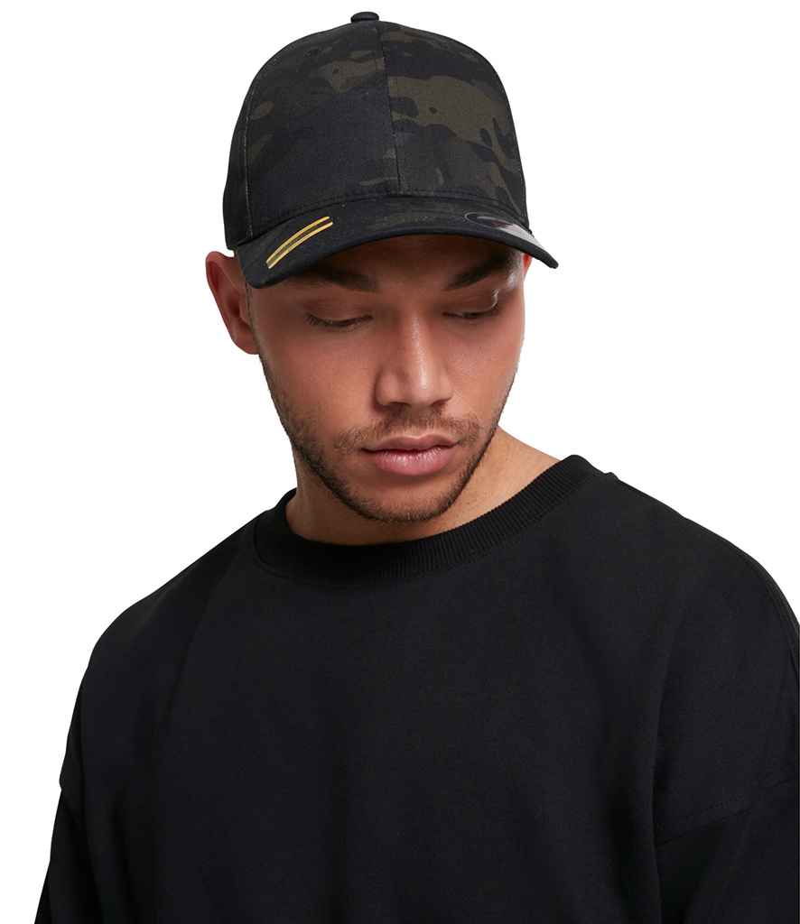 [F6277MC BMC S/M] Flexfit Multicam® Cap (Black Multicam, S/M)