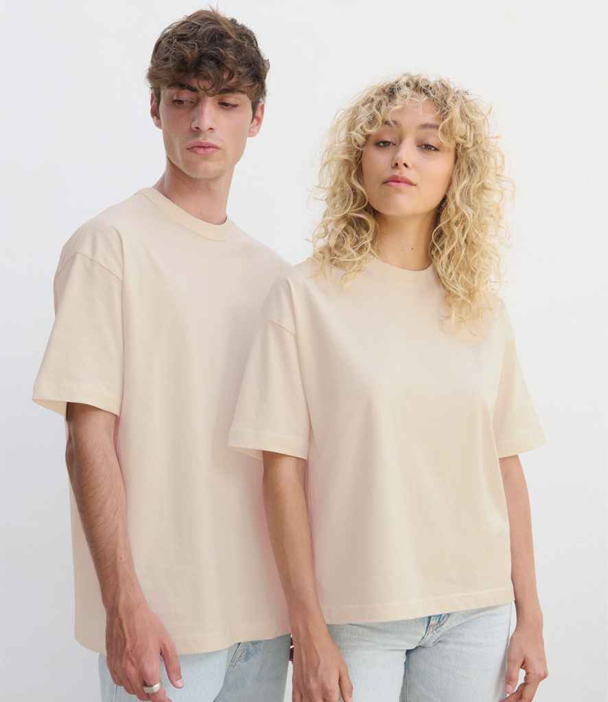 [03806 OFW S] SOL'S Boxy Oversized Organic T-Shirt (Off White, S)