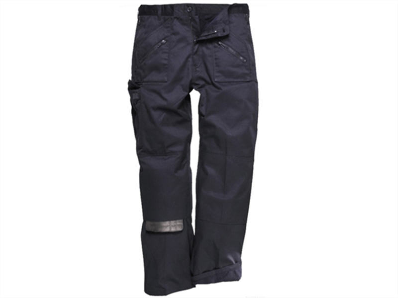Portwest Lined Action Trousers (Black, XS, Regular)