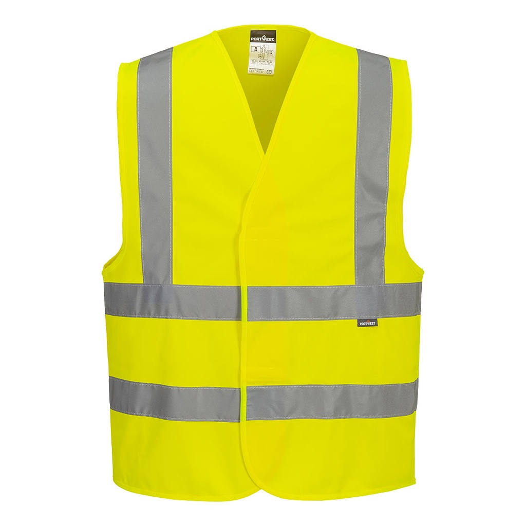 [C470YERS/M] Hi-Vis Band and Brace Vest (Yellow, S/M)