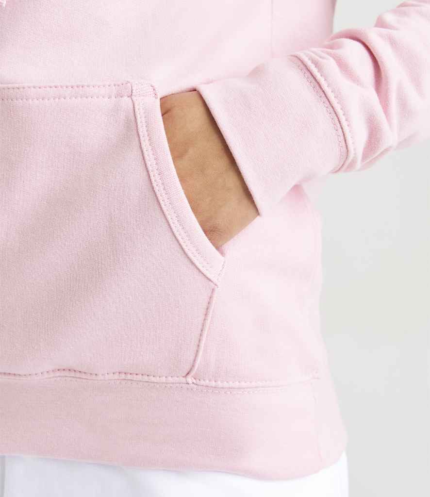 [JH001F ACW XS] AWDis Ladies College Hoodie (Arctic White, XS)