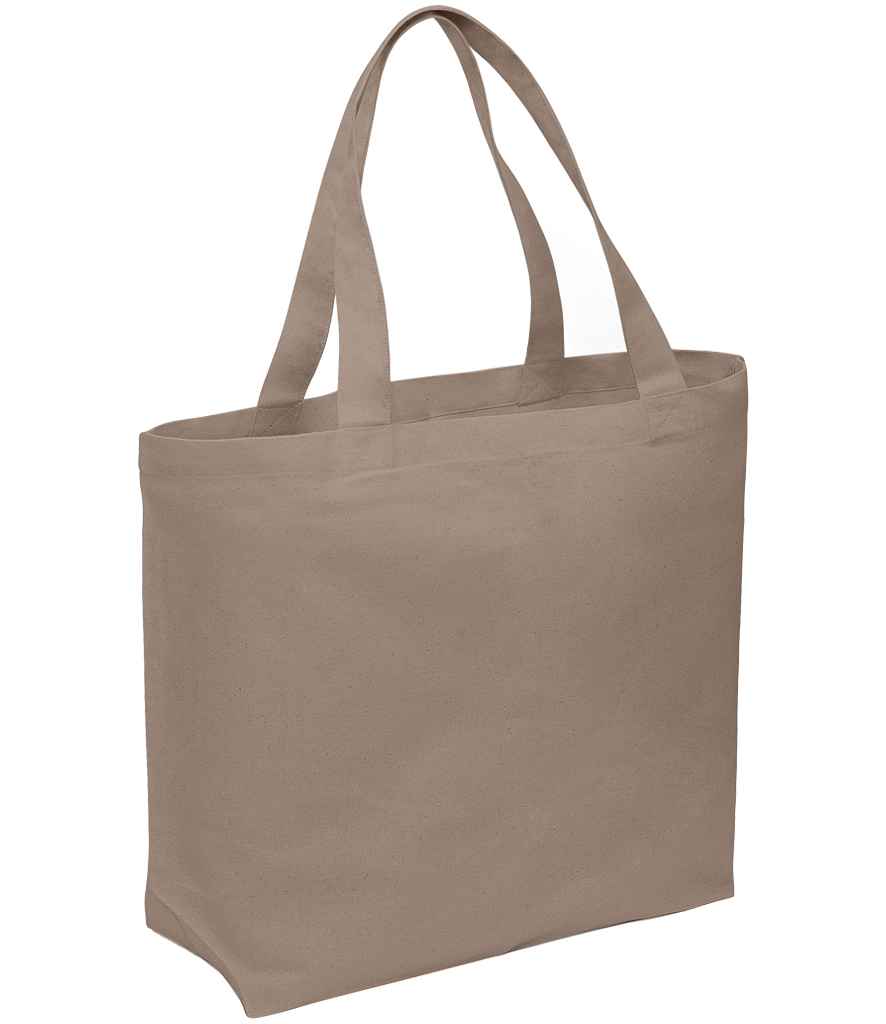 [BR053 MSR ONE] Brand Lab Organic Oversized Tote Bag (Mushroom)