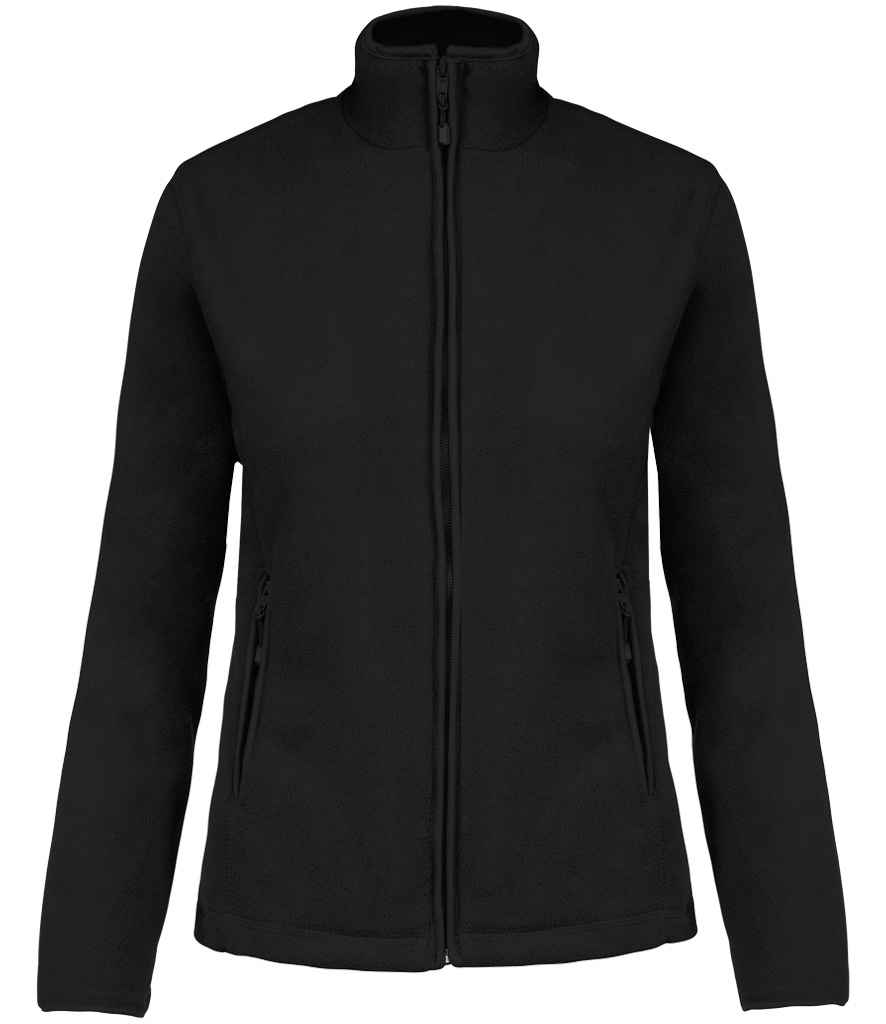 [KB907 CVY XS] Kariban Ladies Maureen Micro Fleece Jacket (Convoy Grey, XS)