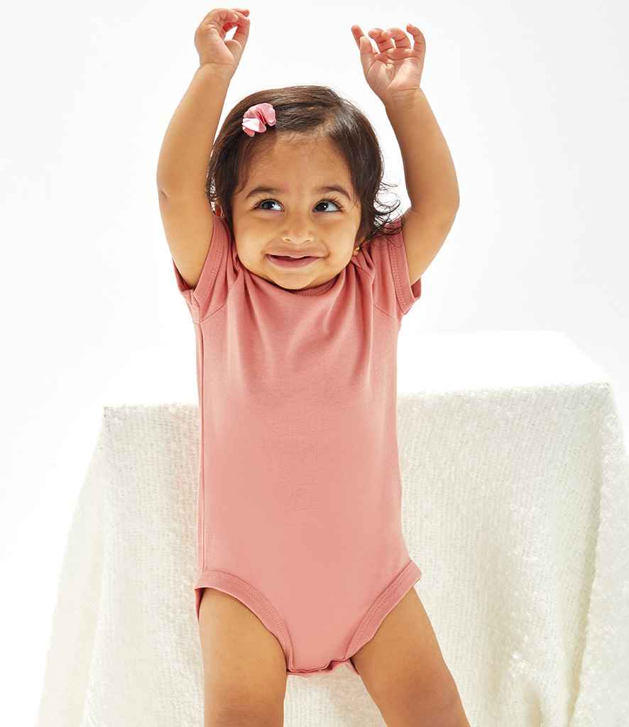 [BZ10 SBL 0-3] BabyBugz Baby Bodysuit (Surf Blue, 0-3)