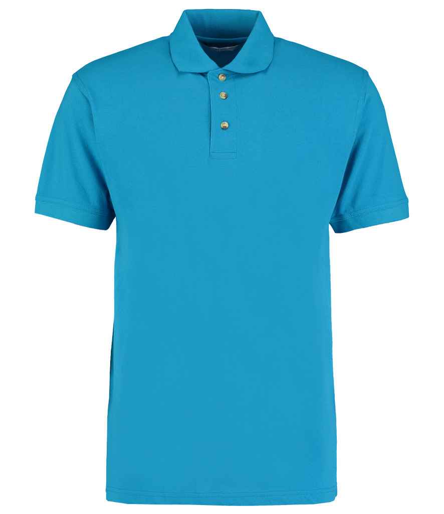 [K400 TUR XS] Kustom Kit Workwear Piqué Polo Shirt (Turquoise Blue, XS)