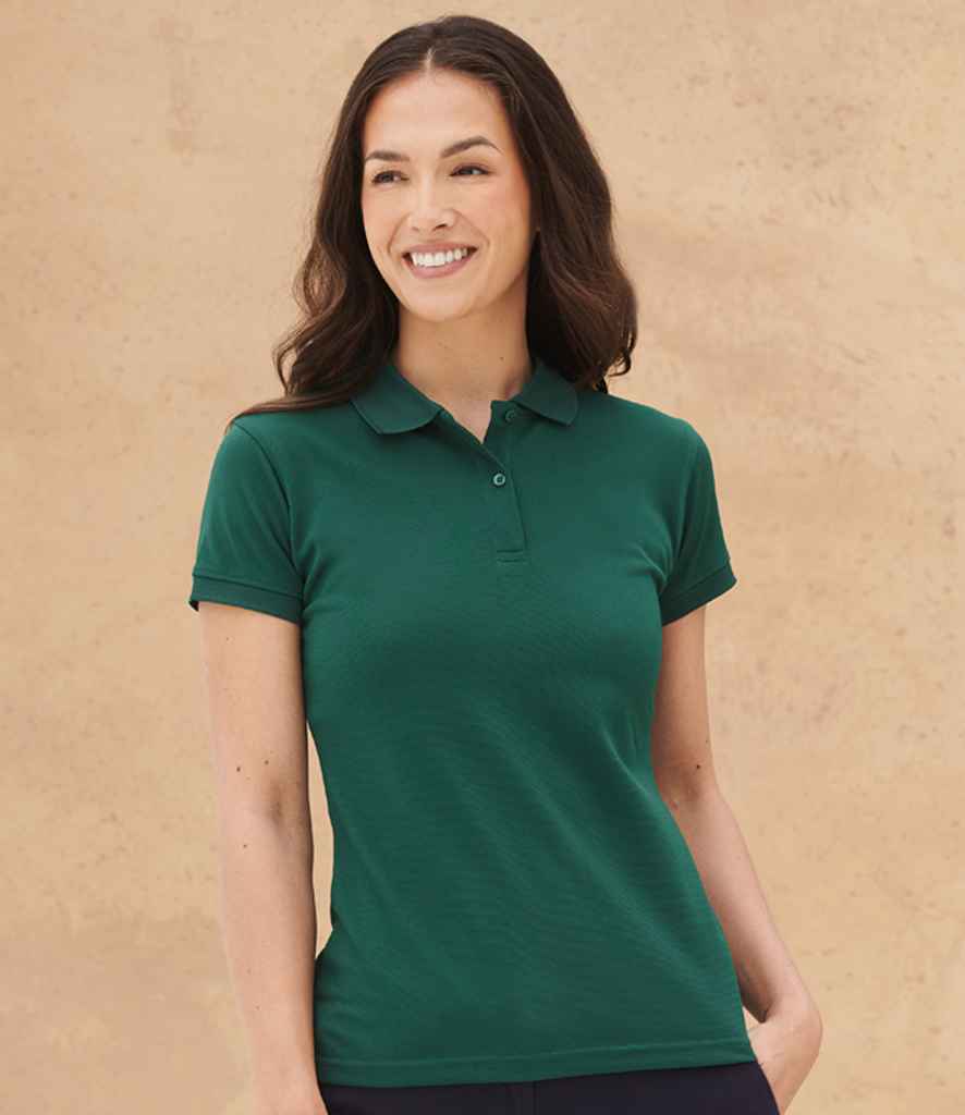 Henbury Ladies Coolplus® Wicking Piqué Polo Shirt