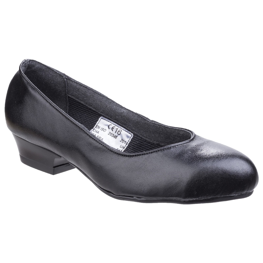 Black Court Womens Safety Shoes | Colbrook