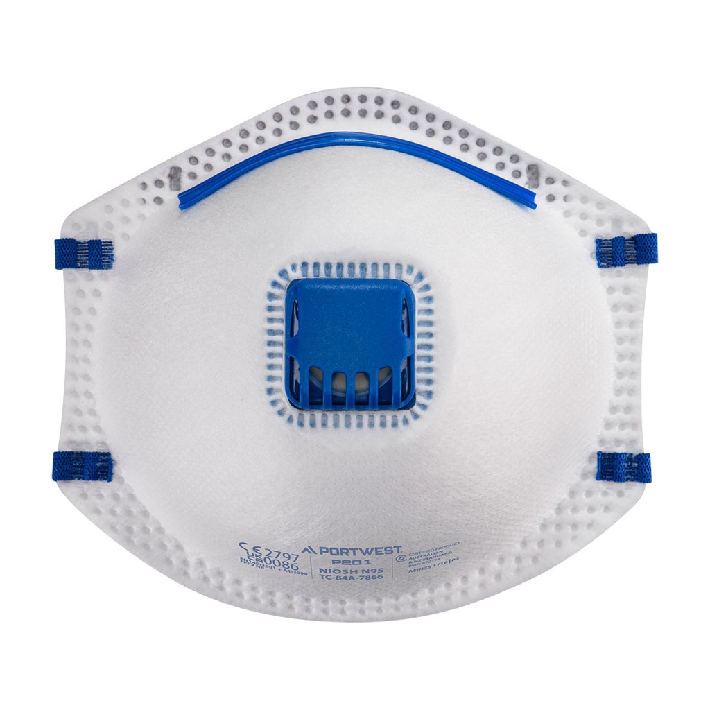[P201] FFP2 Valved Respirator (Pk10)